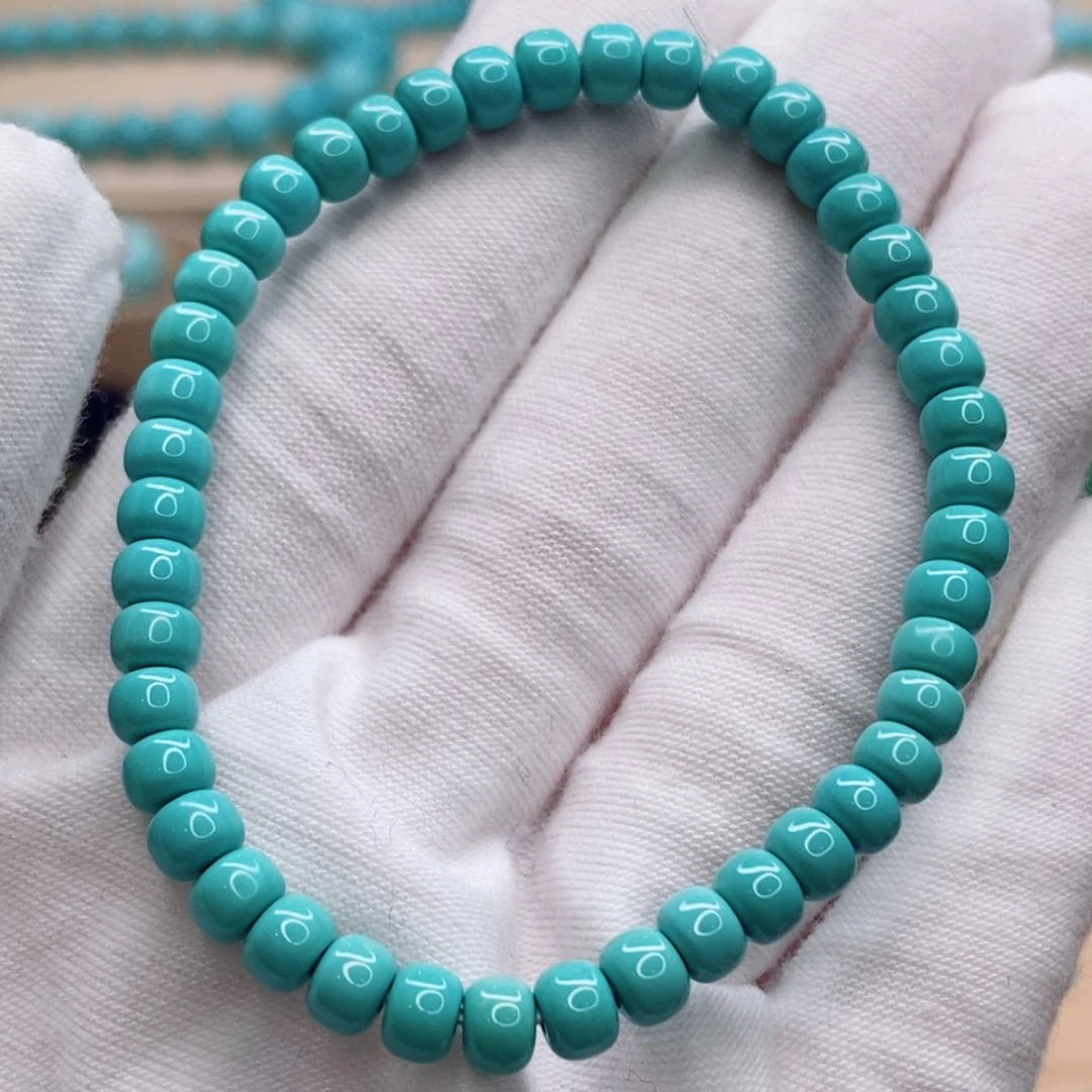 绿松石未镶嵌珠宝奇石5mm