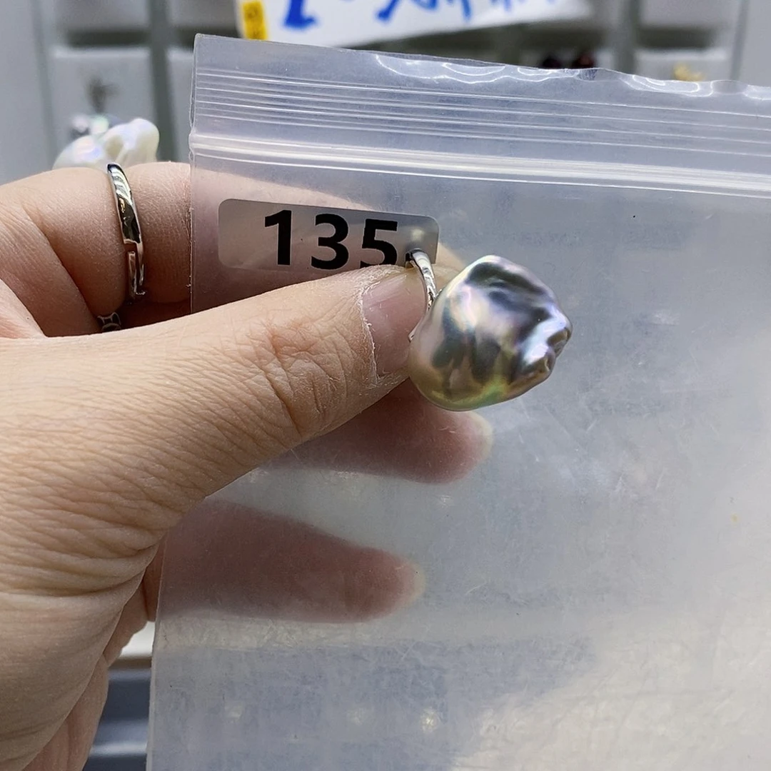 颈饰合金淡水珍珠