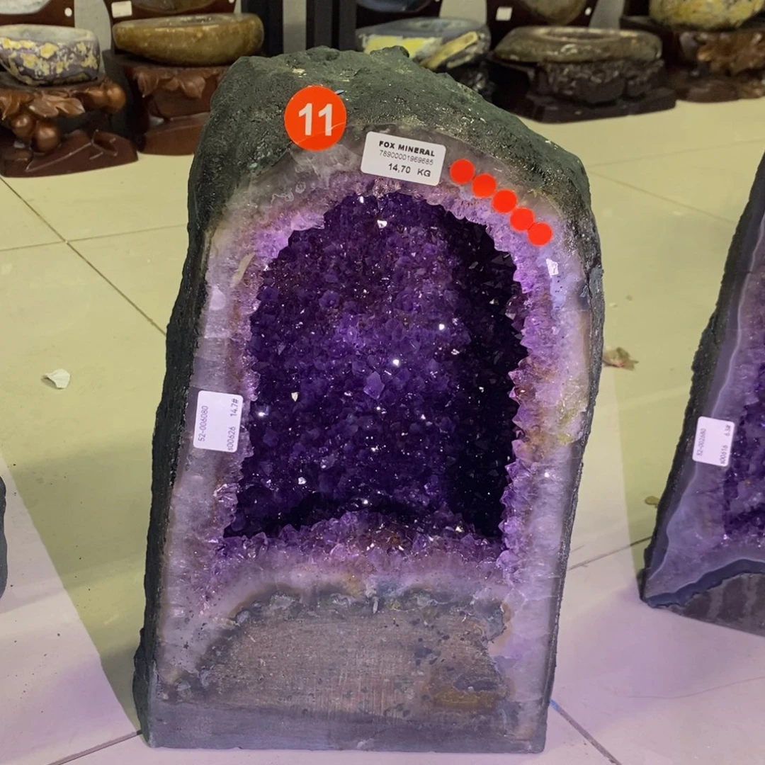 未镶嵌大型摆件（非配饰）紫晶