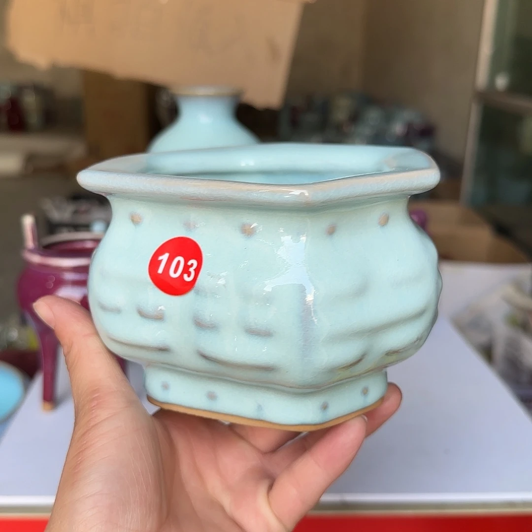 摆件陶郑家钧瓷摆件微瑕