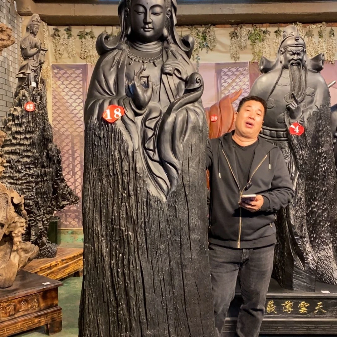 泗***作乌木类观音不包入户