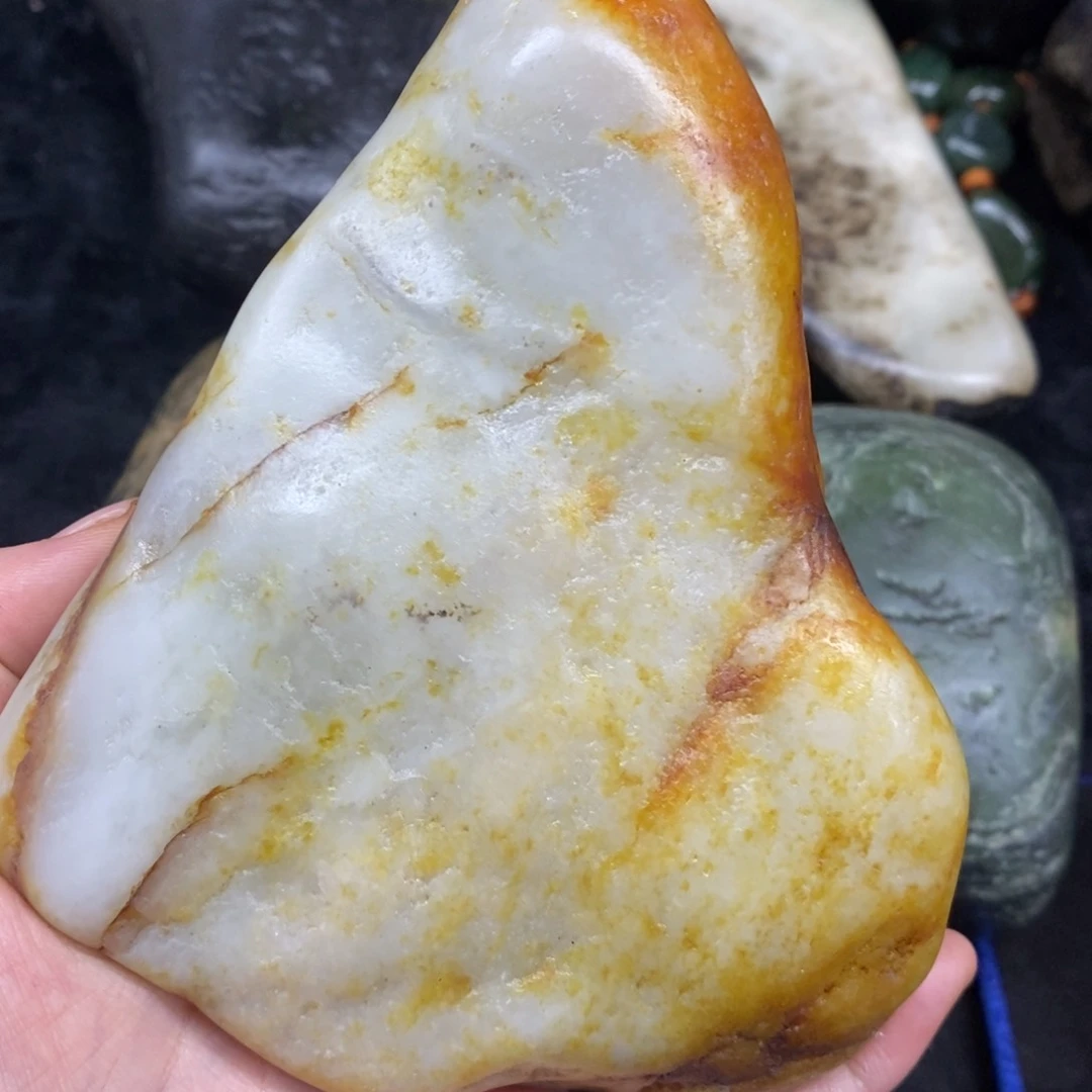 未镶嵌和田玉挂件哈*