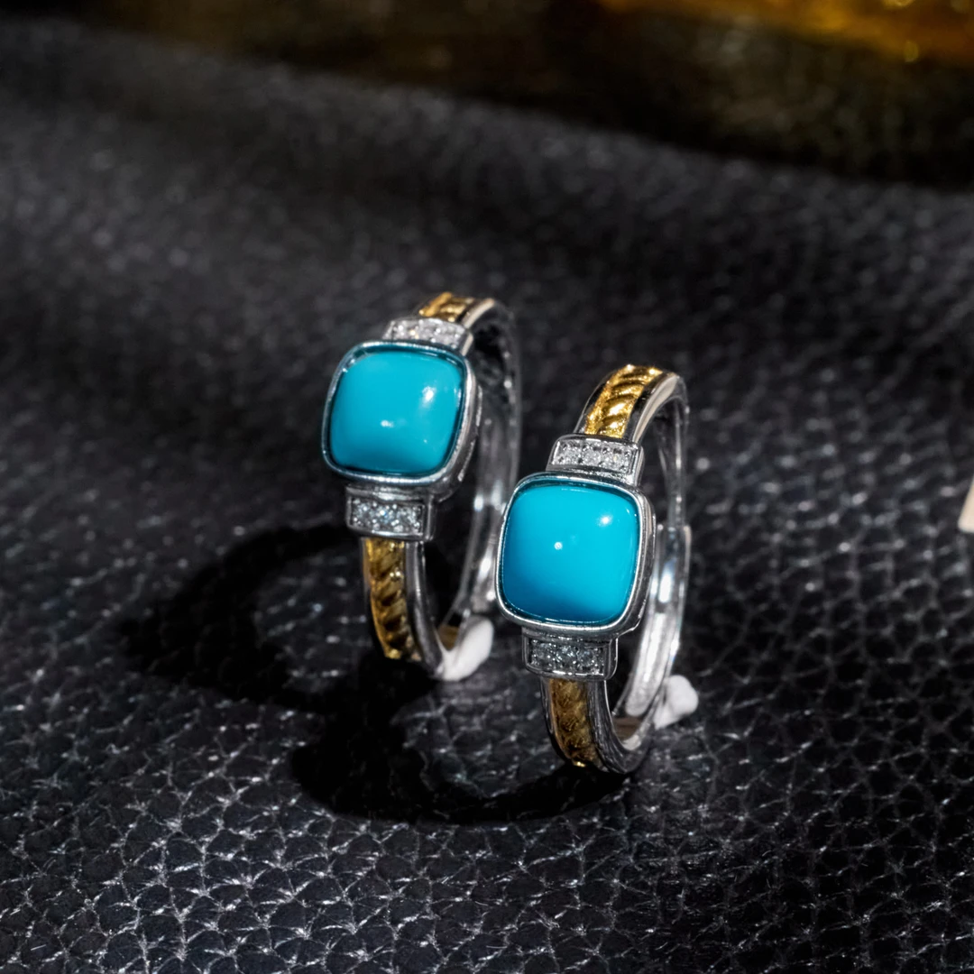 非遗好物分享【秋水】夏目*美松方形戒指（多样性发其一）*N2288