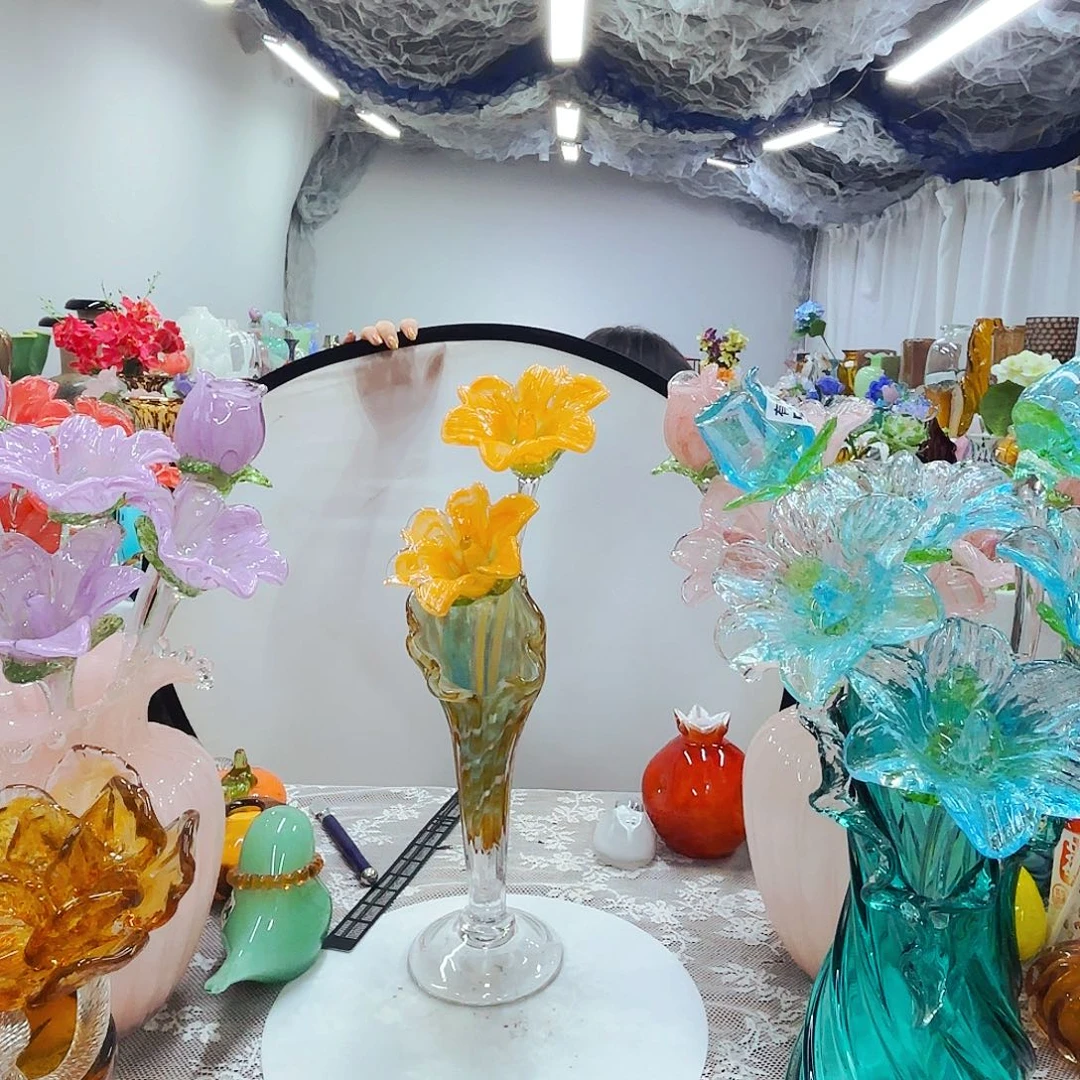 琉璃花瓶花器艺术品