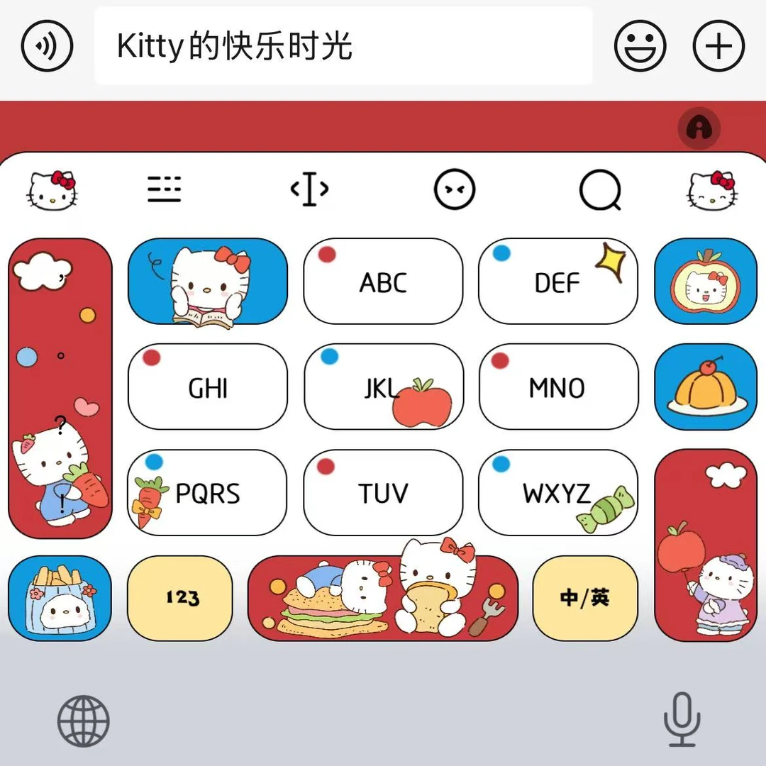 【Kitty的快乐时光】苹果安卓百度输入法皮肤键盘办公相关服务