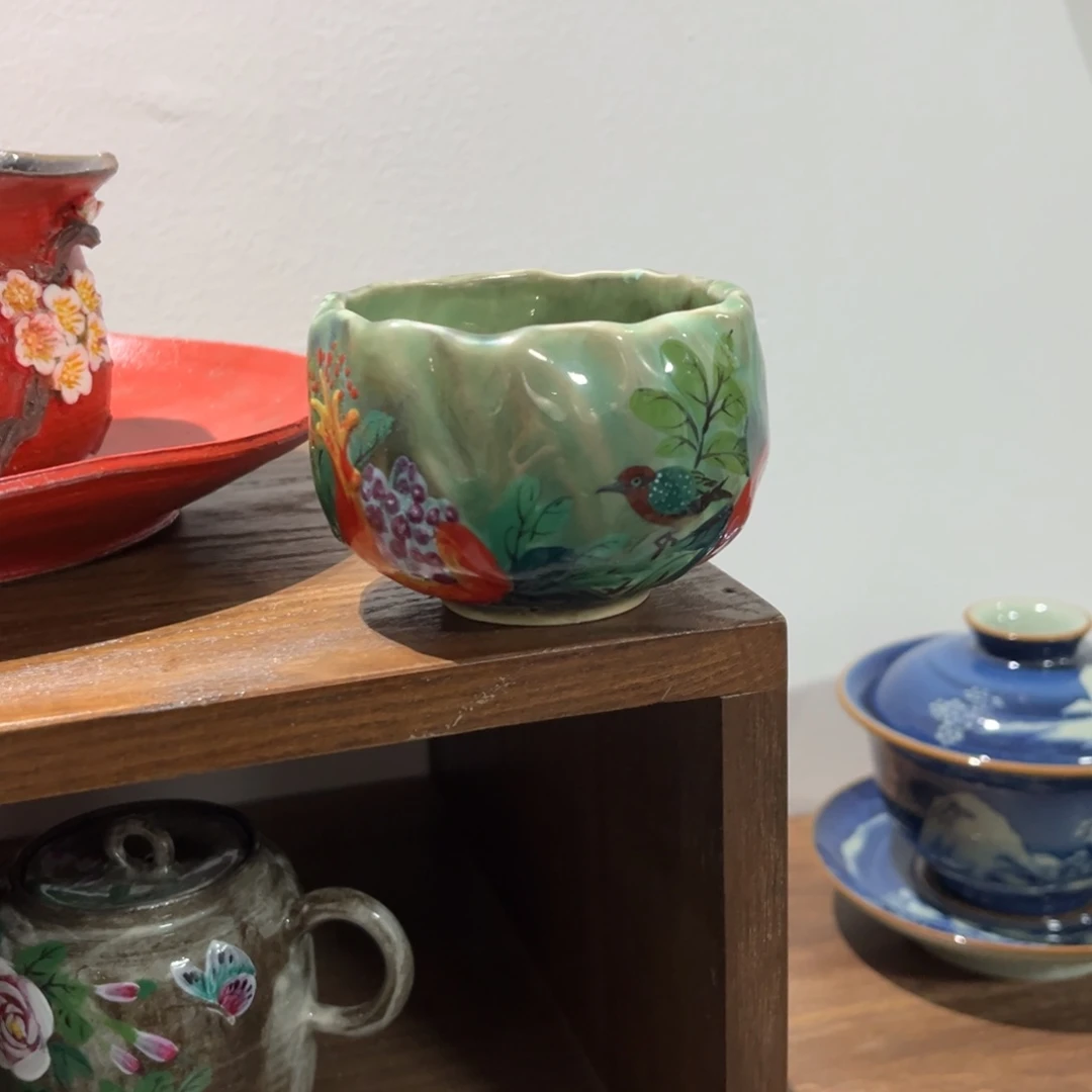 杯芷*景德镇纯手工手绘陶瓷