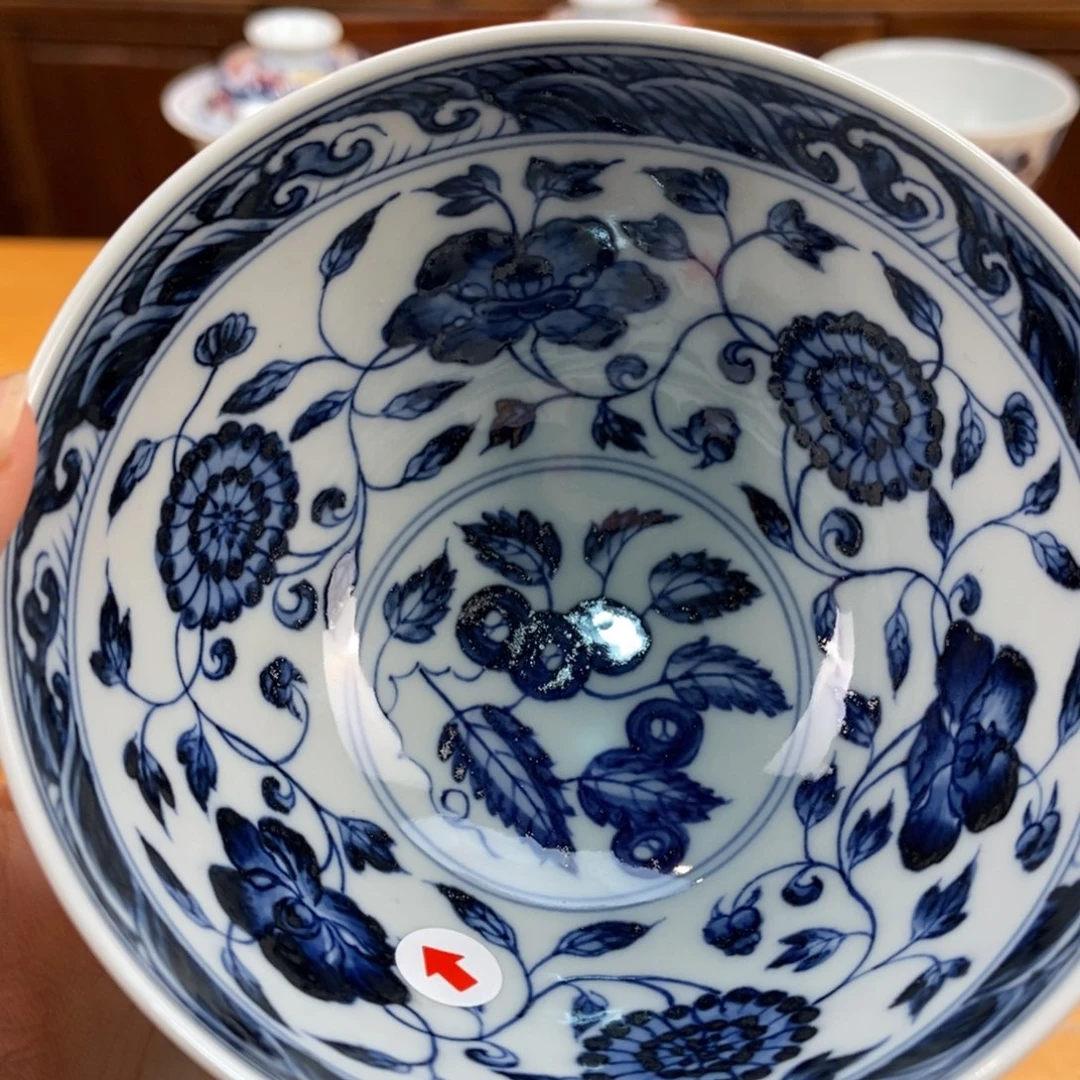 手绘现代茶具非古董