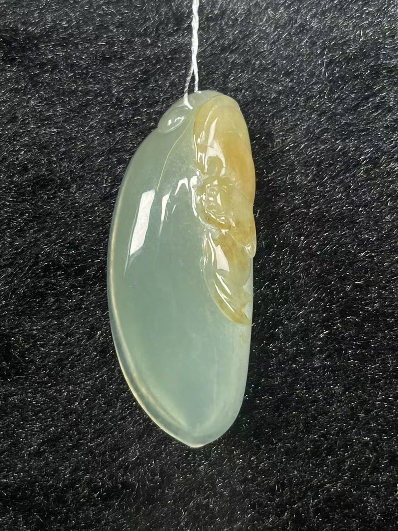 缅甸翡翠A货吊坠