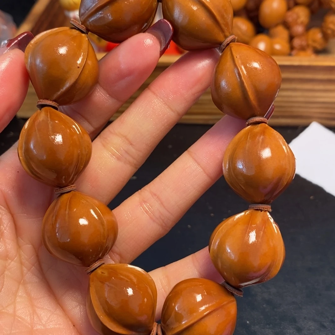 橄榄核手串/手链鲨鱼背