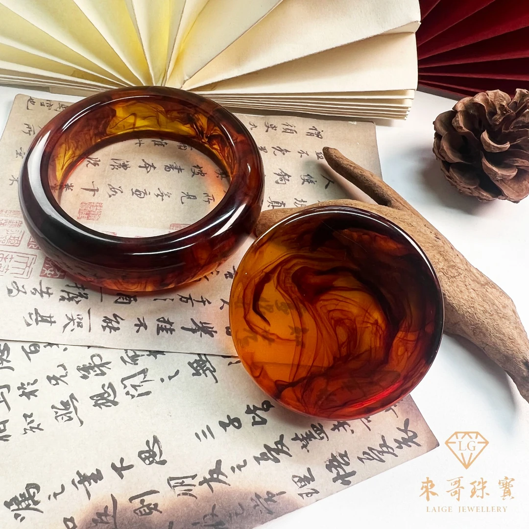 【正品灵草血药泊】高端灵草药王泊手镯额外带镯心 多样性发一件