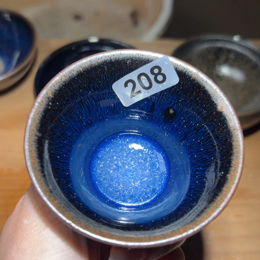 無***有茶盏全手工原矿原釉建盏
