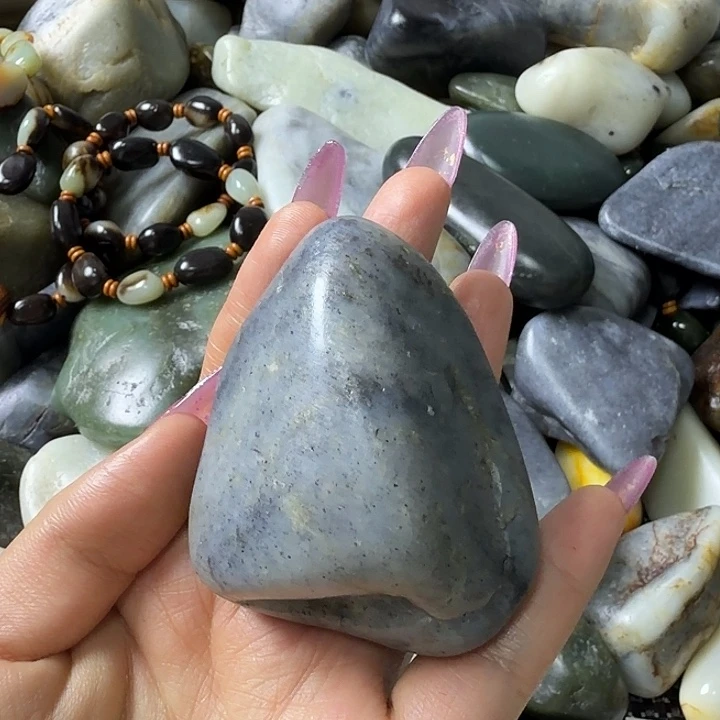 爆***菇和田玉未镶嵌挂件