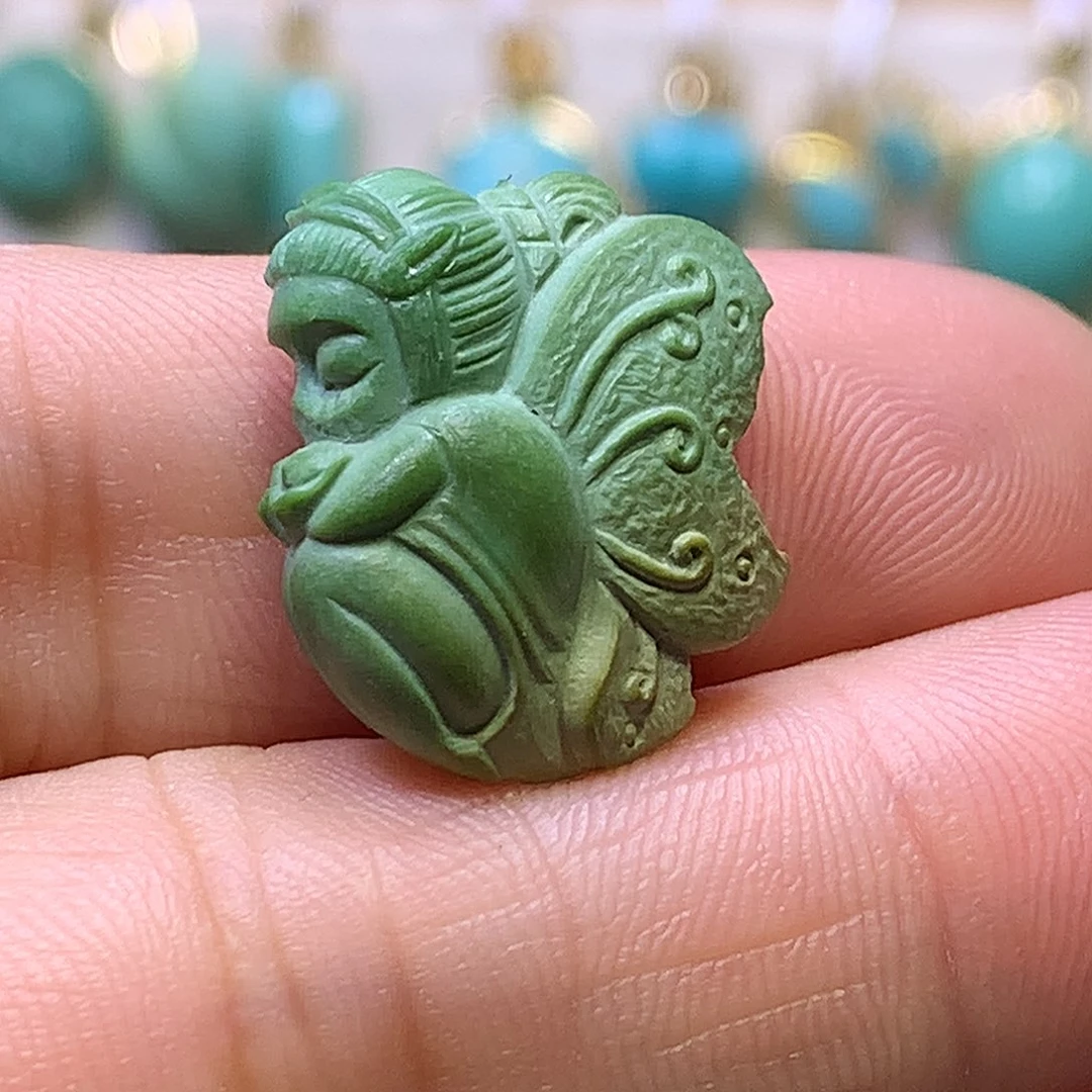 绿松石未镶嵌配饰