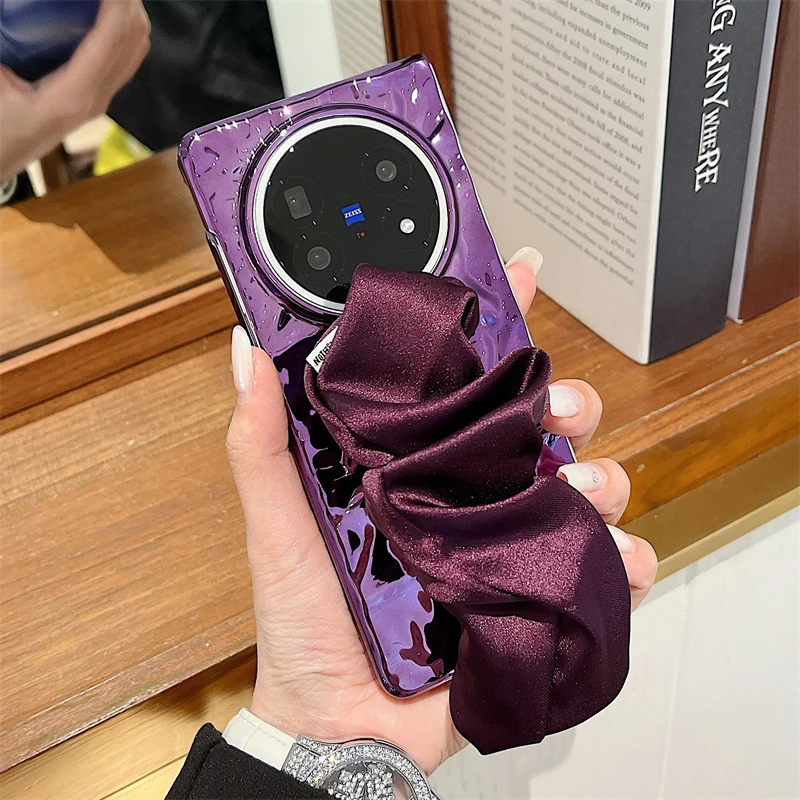 适用vivo X flod 5手机壳丝巾腕带小米荣耀三星折叠屏purax保护套