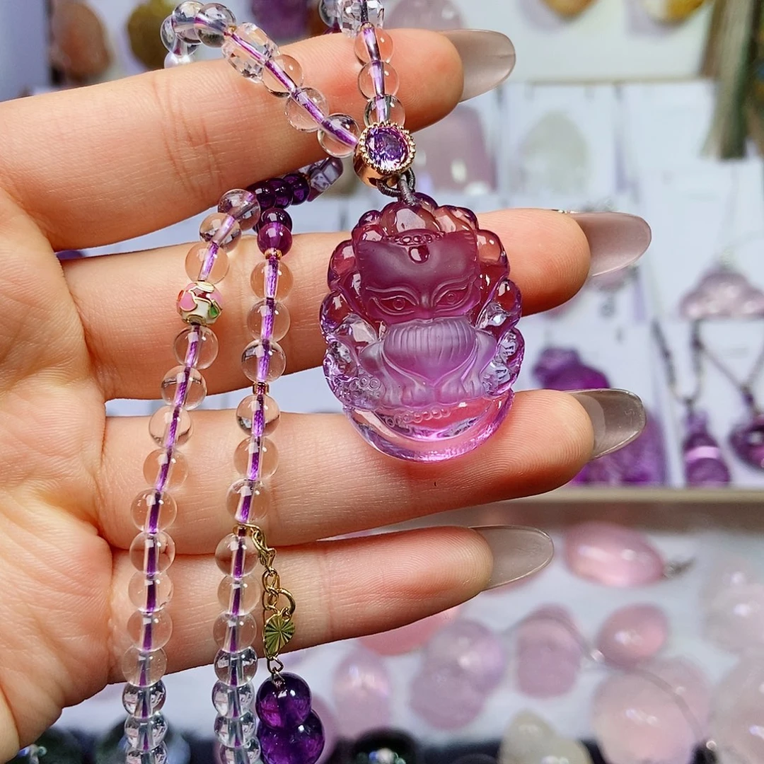 水晶吊坠(赠链)未镶嵌