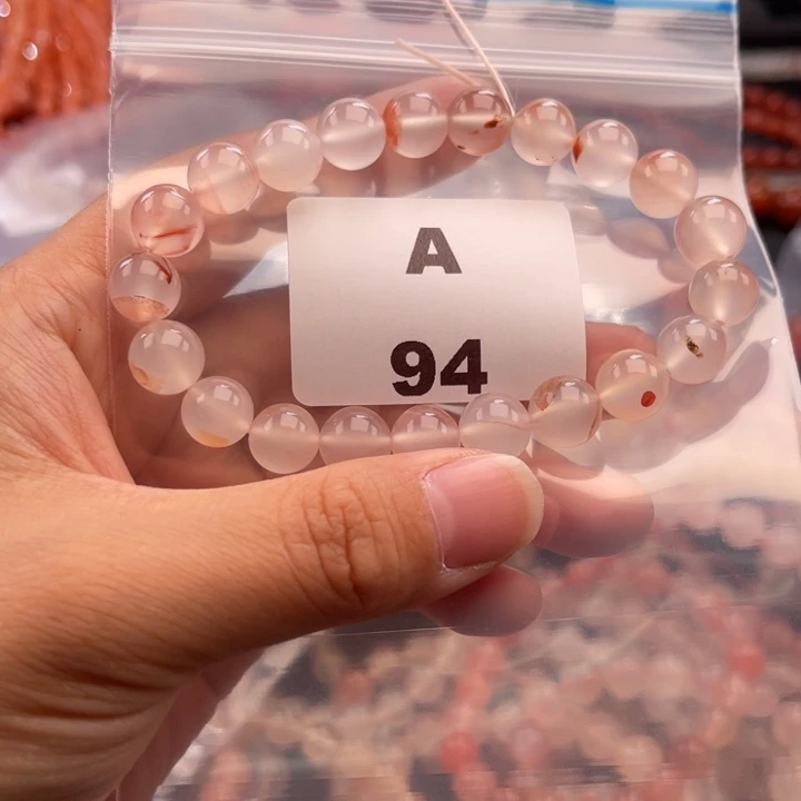 南红玛瑙未镶嵌多样性发货默认微瑕9mm