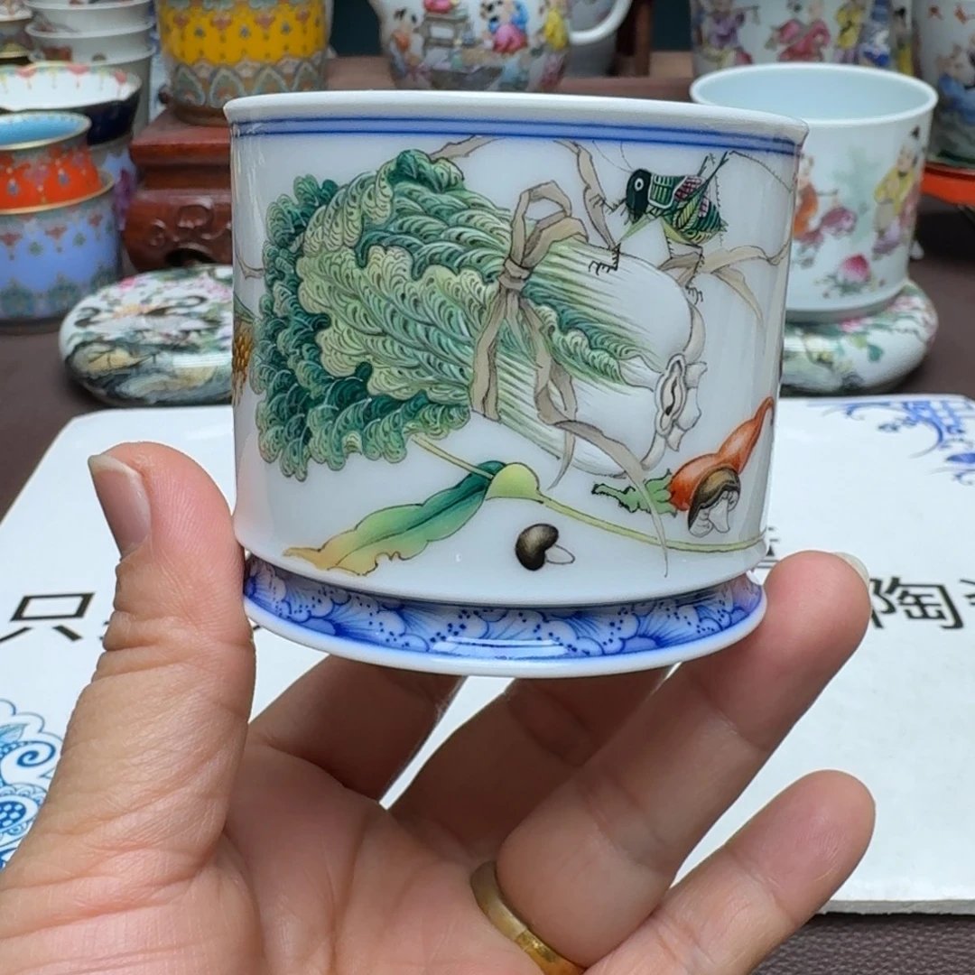 景德镇手工手绘展示