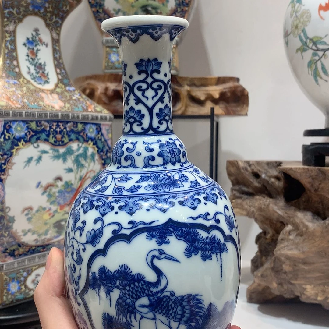 景德镇陶瓷花瓶软装摆件