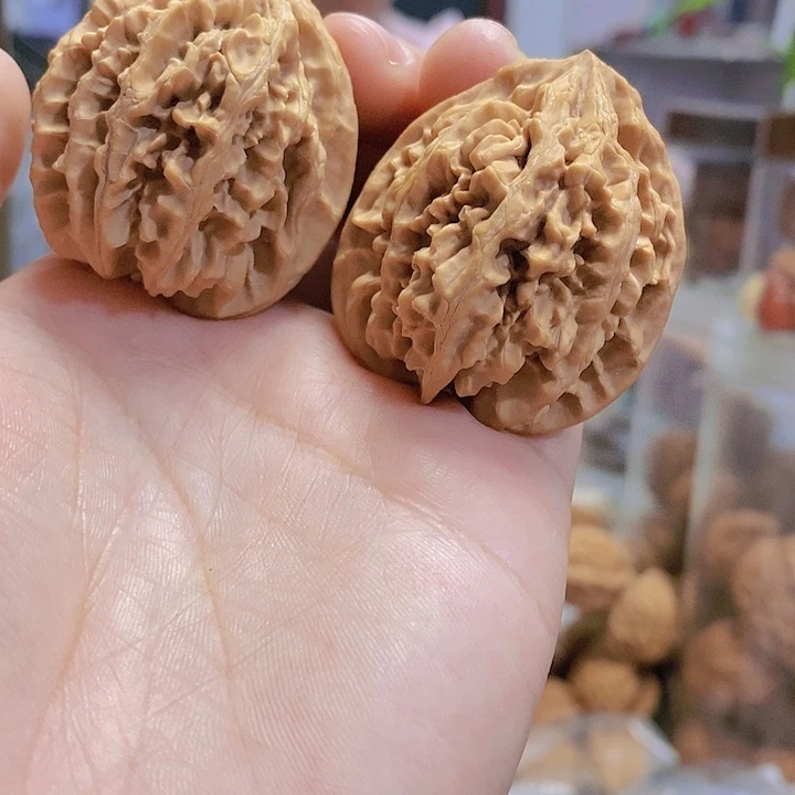 【闪购商品】文玩核桃把件39状元冠小众