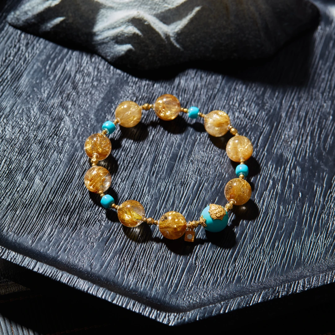 【云上雅岚】金财丨18K金发手串-多样性发一件-XYGD9991227-D