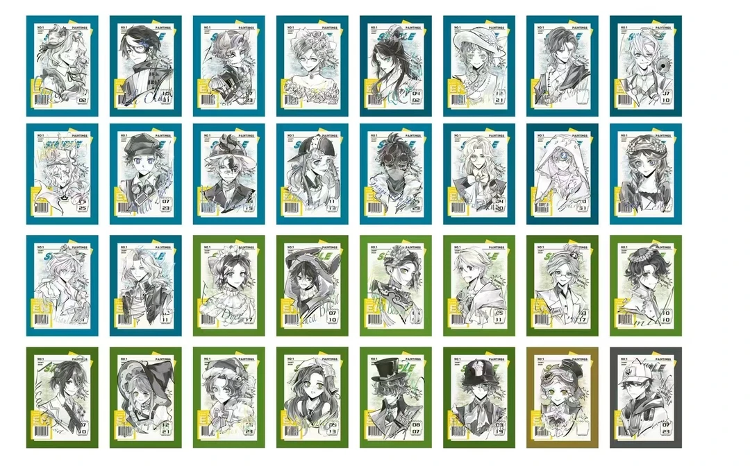 【福利款拆盒 】黑白风拍立得  同人周边 盲盒代拆