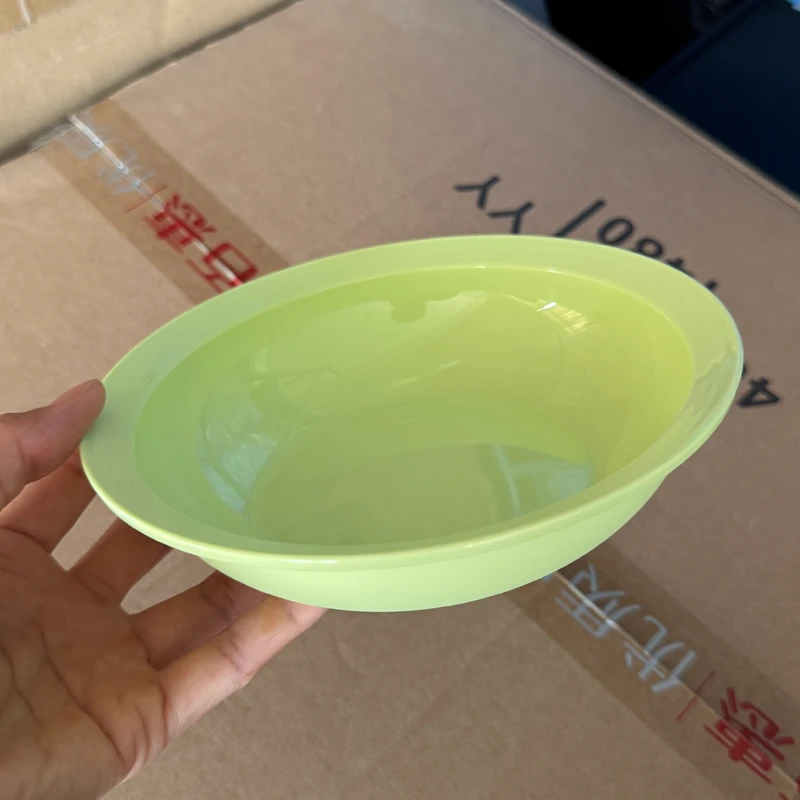 （海）圆形餐碟盘子400ml 甜点水果盘 零食盘家用菜碟