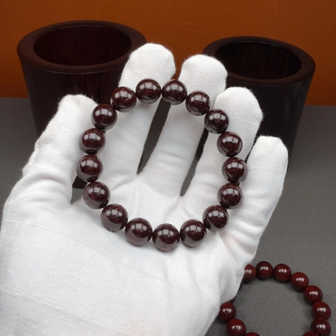 N***4小叶紫檀手串/手链12高油密老料YM