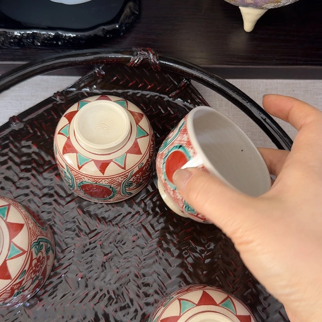 9***家赤绘茶杯啊啊啊啊啊