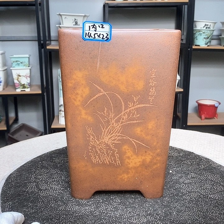 紫砂的花盆很漂亮12