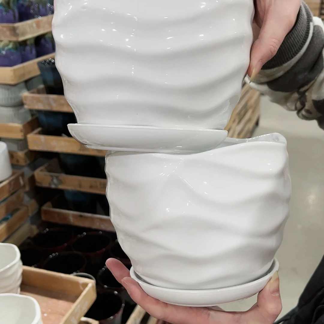 【闪购商品】陶瓷陶瓷多肉植物花盆