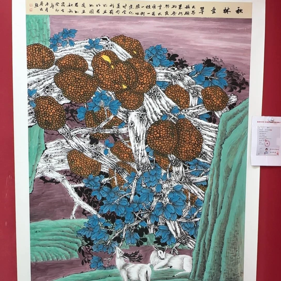 国画李庆友老师精品国画