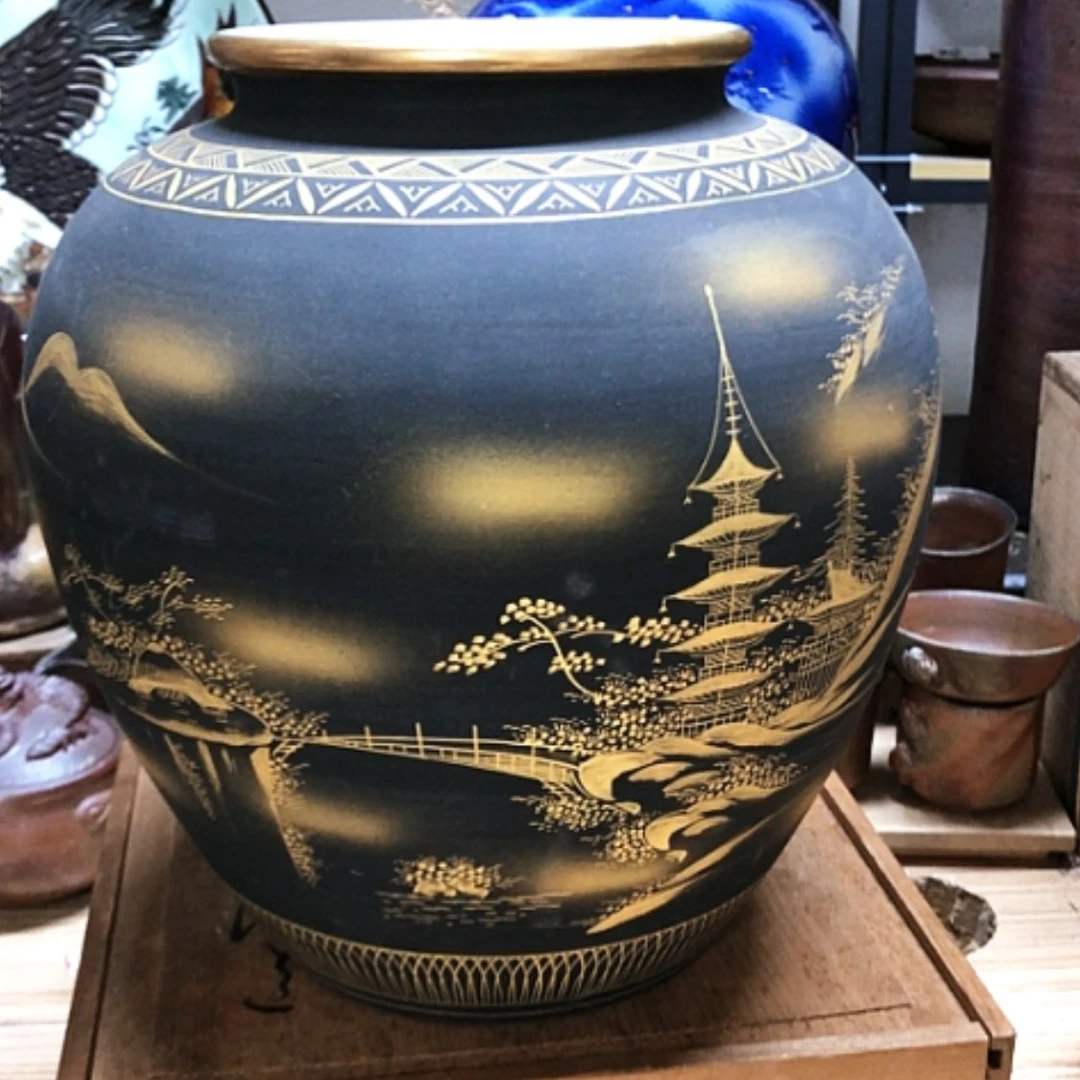 【闪购商品】碗老九谷花瓶