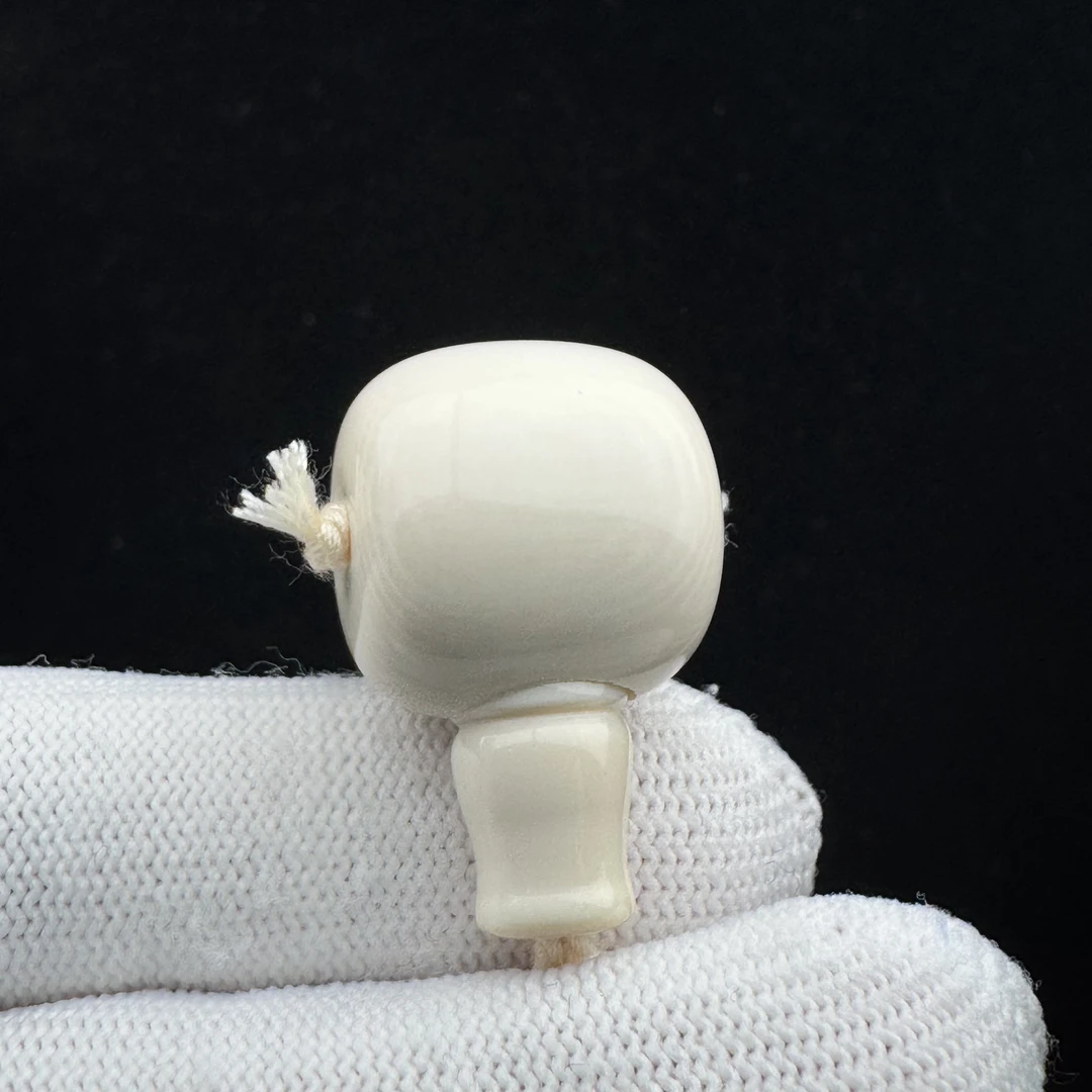 S9770天然猛犸牙 藏式分体三通19x30mm支持鉴定 假一罚四