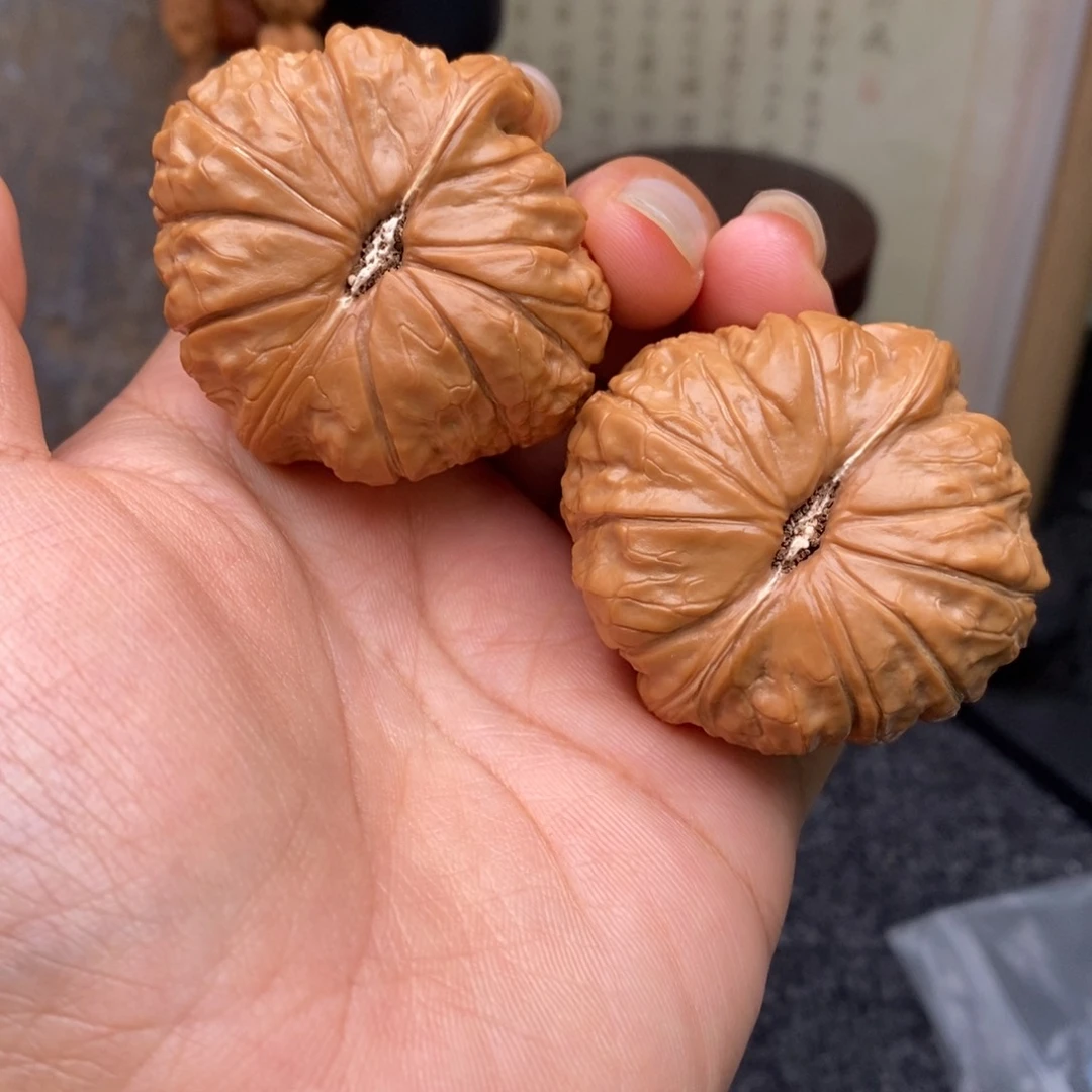 文玩核桃把件42南瓜