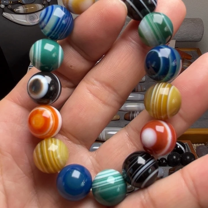 玛瑙/玉髓手串未镶嵌