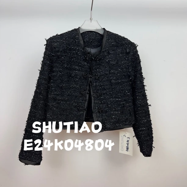 【SHUTIAO】2024秋冬：新款小众设计款外套E24K04804