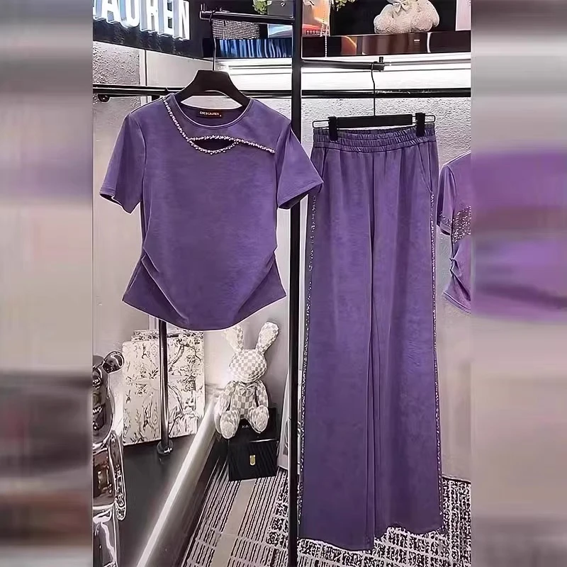 《紫霞仙子》两件套·套装（满钻梦幻休闲高奢原版）