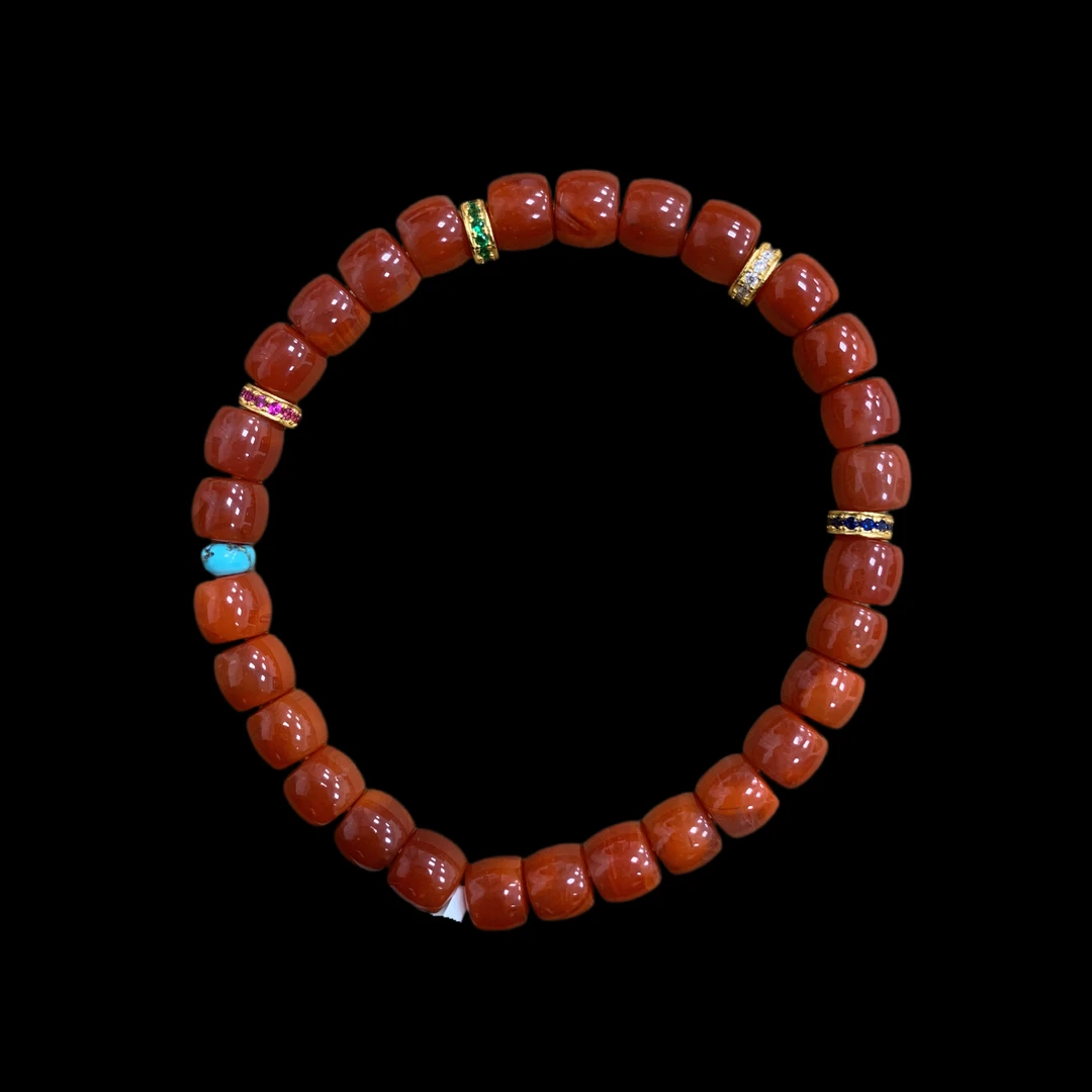 V4444南红手串孤品