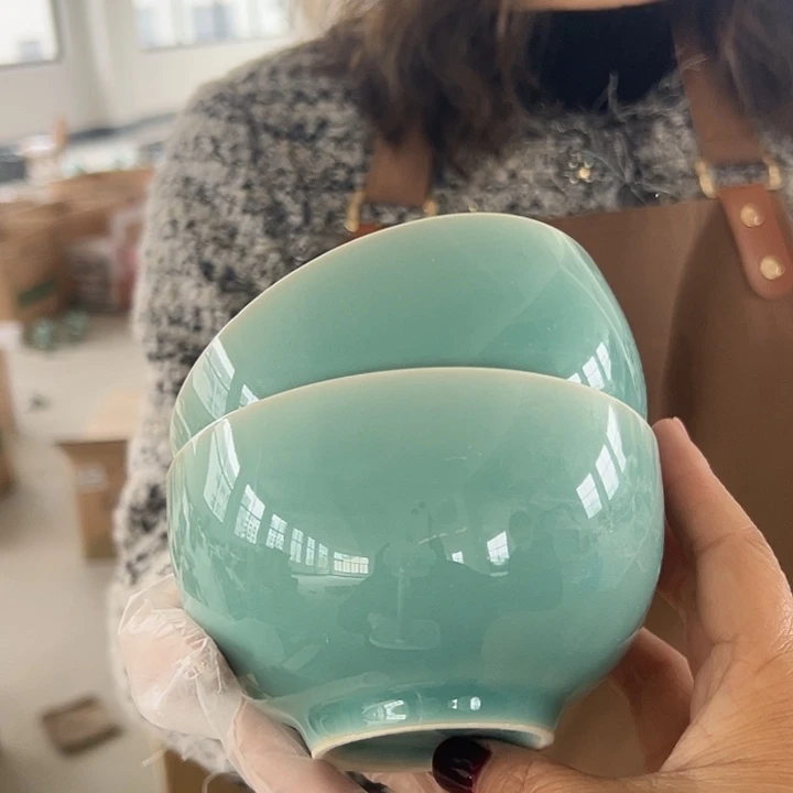 小米茶器龙泉青瓷