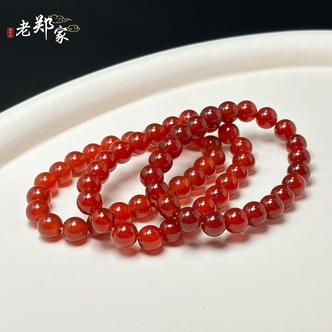 【老郑家】玛瑙手串 多样性发其一 约8mm