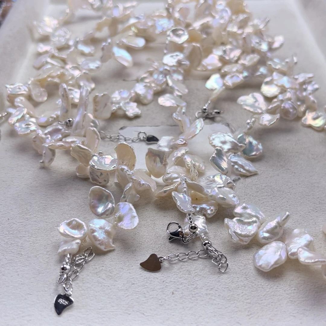 未镶嵌淡水珍珠项链【纯恬】多样性发货