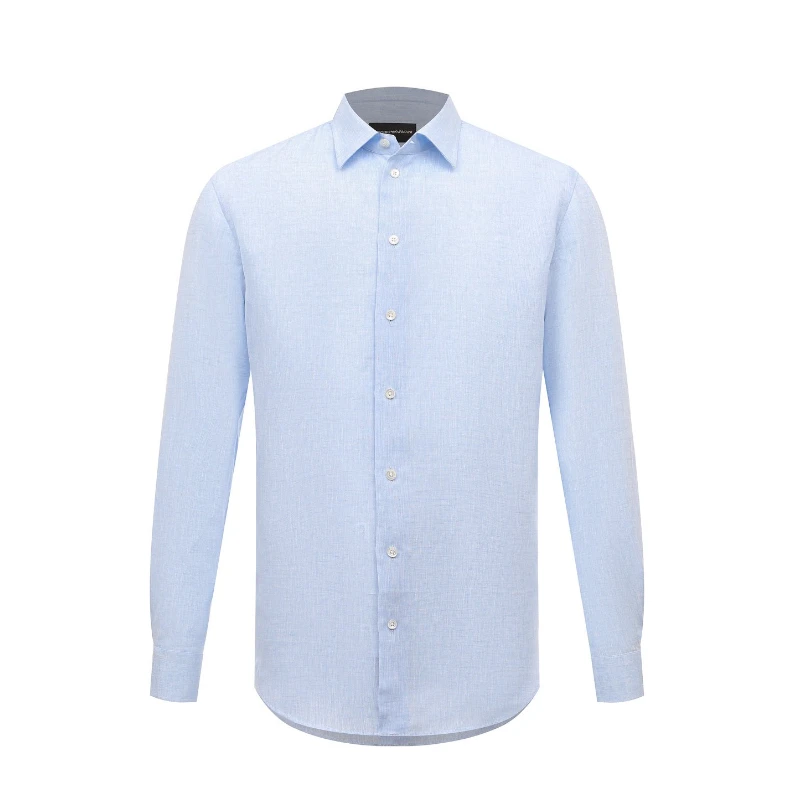 未使用 EMPORIO ARMANI/安普里奥·阿玛尼 男士长袖衬衫