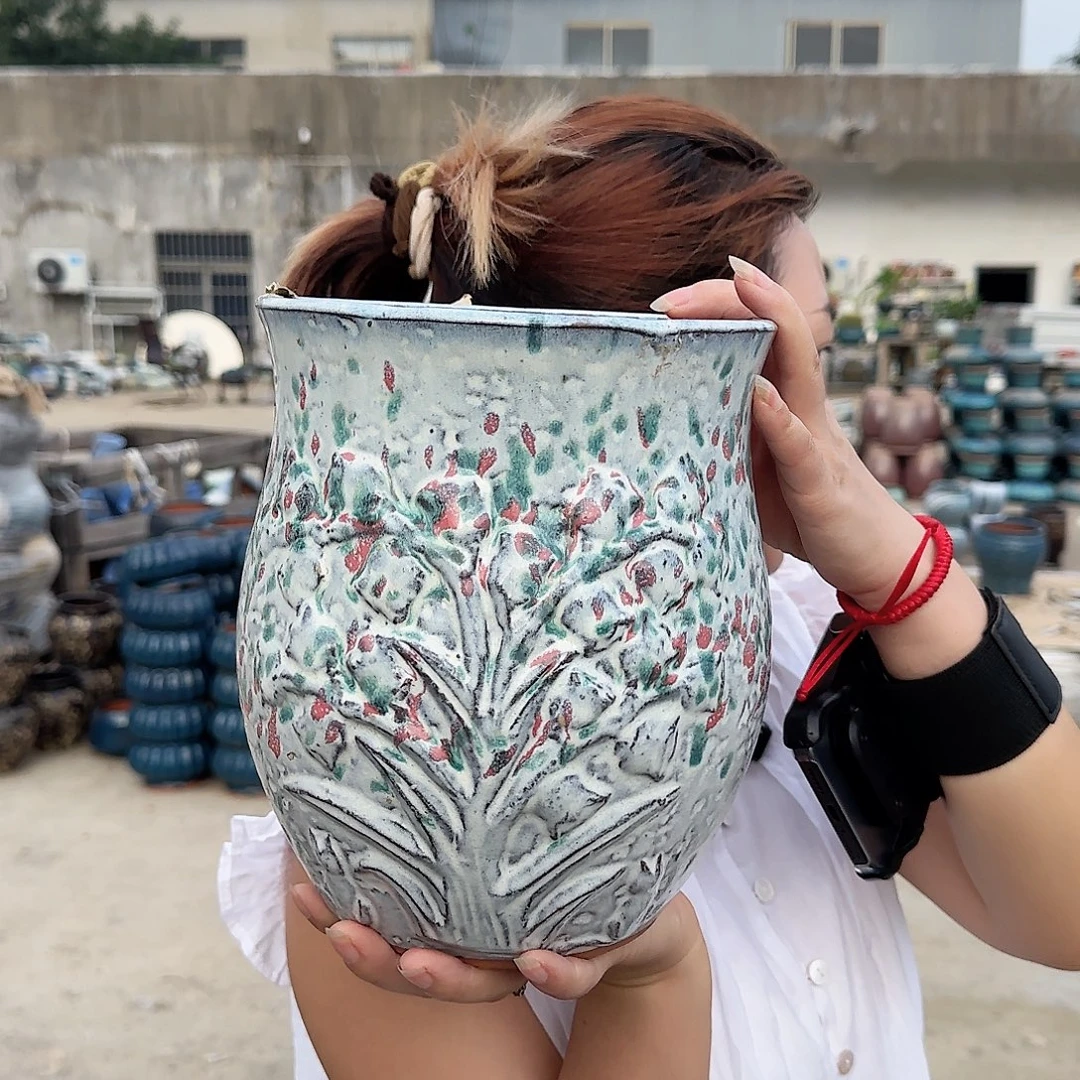 王嫂花盆1005-306高23口18