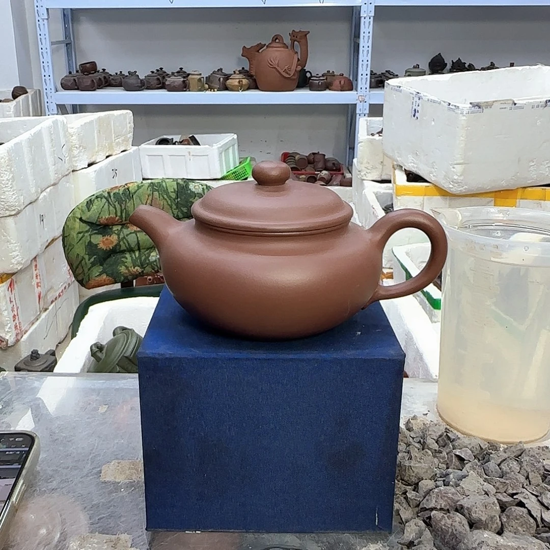 茶壶紫砂宜兴紫砂壶瑕疵处理