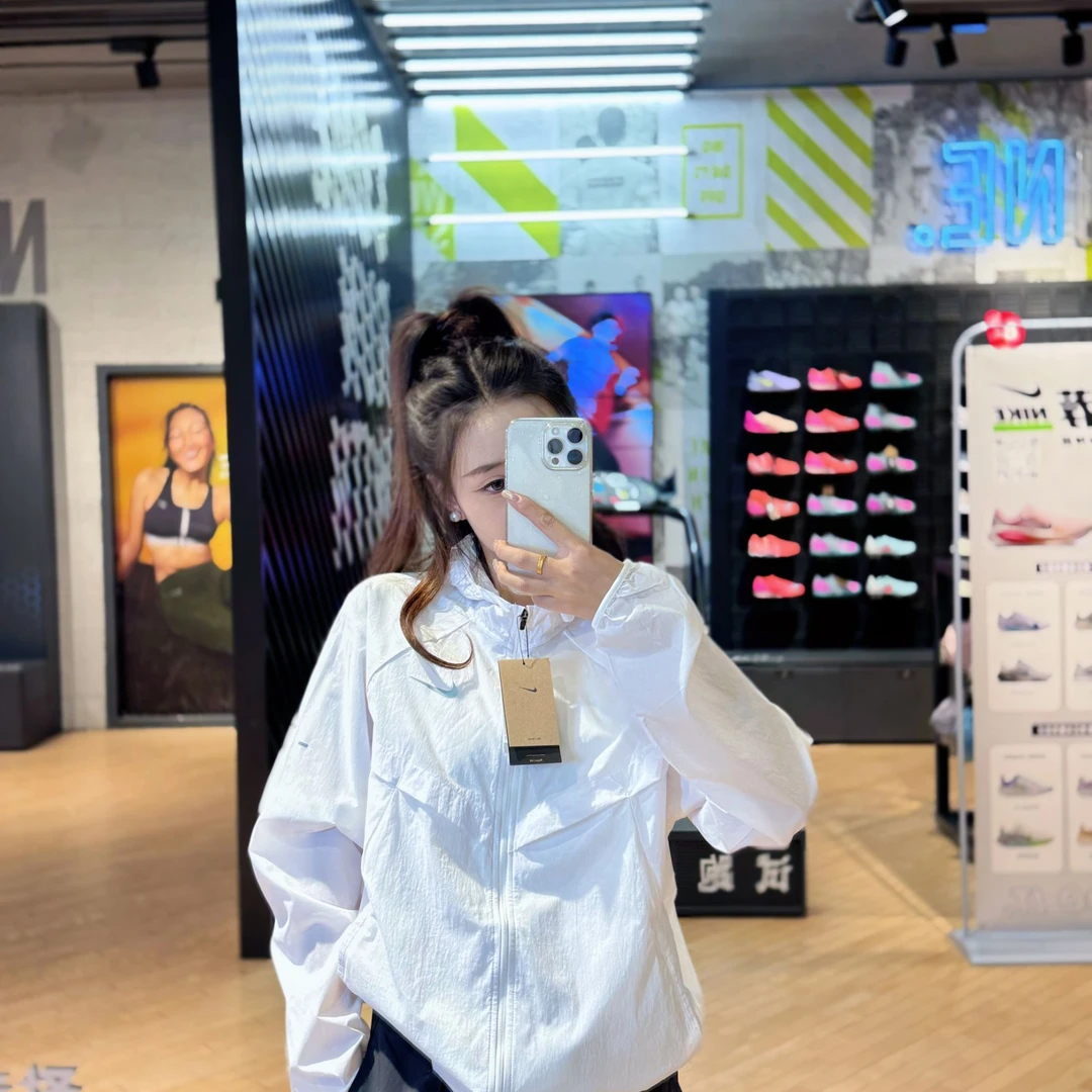 NIKE/耐克Stride Repel跑步夹克防晒衣皮肤衣HV4549100