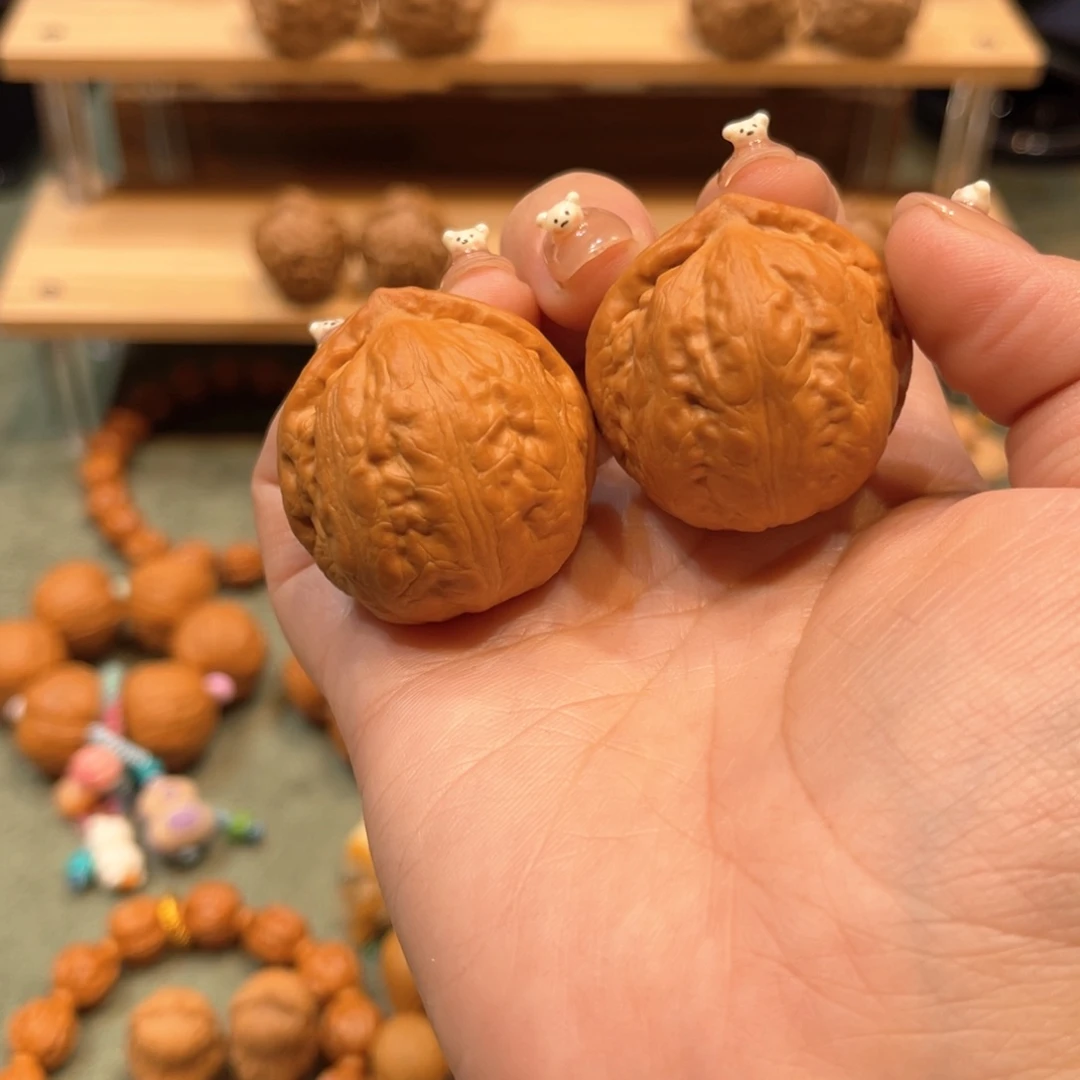 文玩核桃把件胖头陀全品