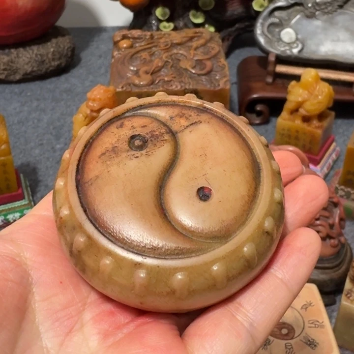 五***里寿山石印石手工艺品摆件