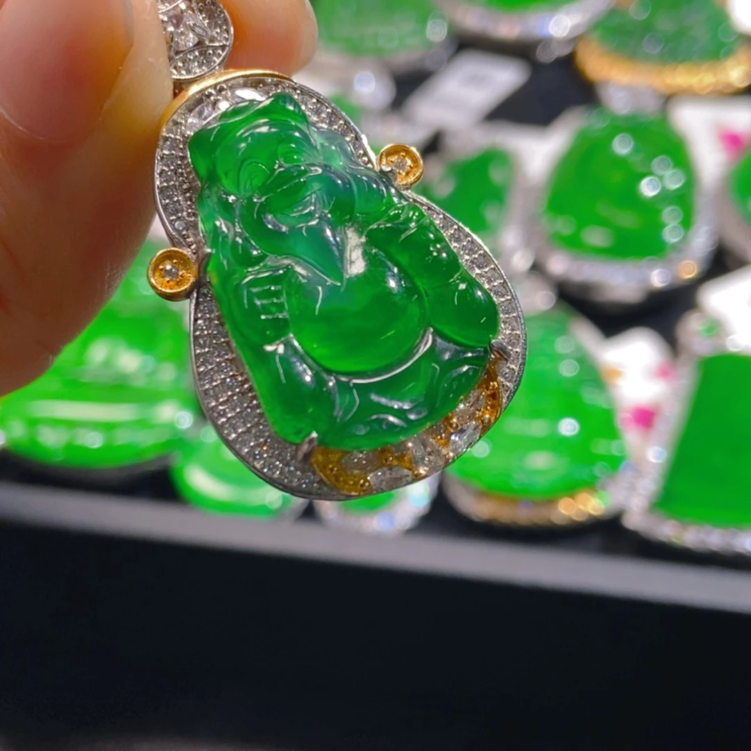 翡翠吊坠(不含链)未镶嵌