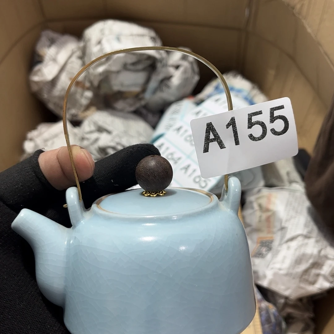 瓷片茶摆件工艺品摆件666