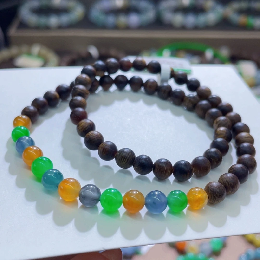 未镶嵌手链翡翠精品浓宝卡5.6